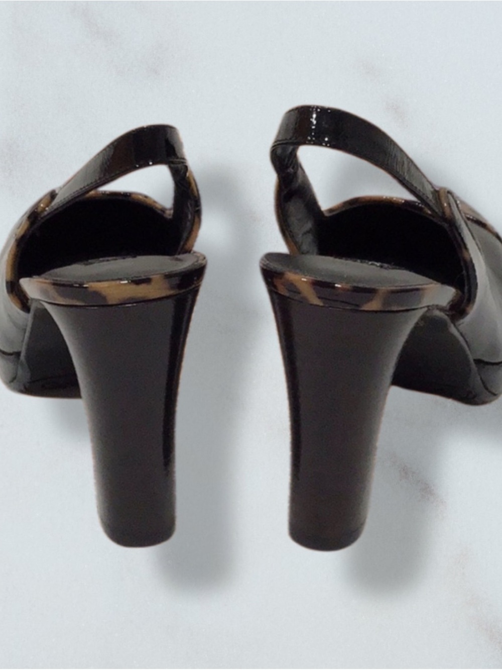 BRIGHTON Babs Slingback Heels,Size 7 NEW - Picture 4 of 9